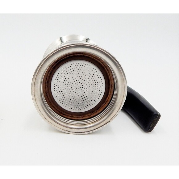 Guido Bergna GB Italy Espresso Maker Stainless 18-10 Stove Top Moka Pot 6 In - Picture 7 of 12